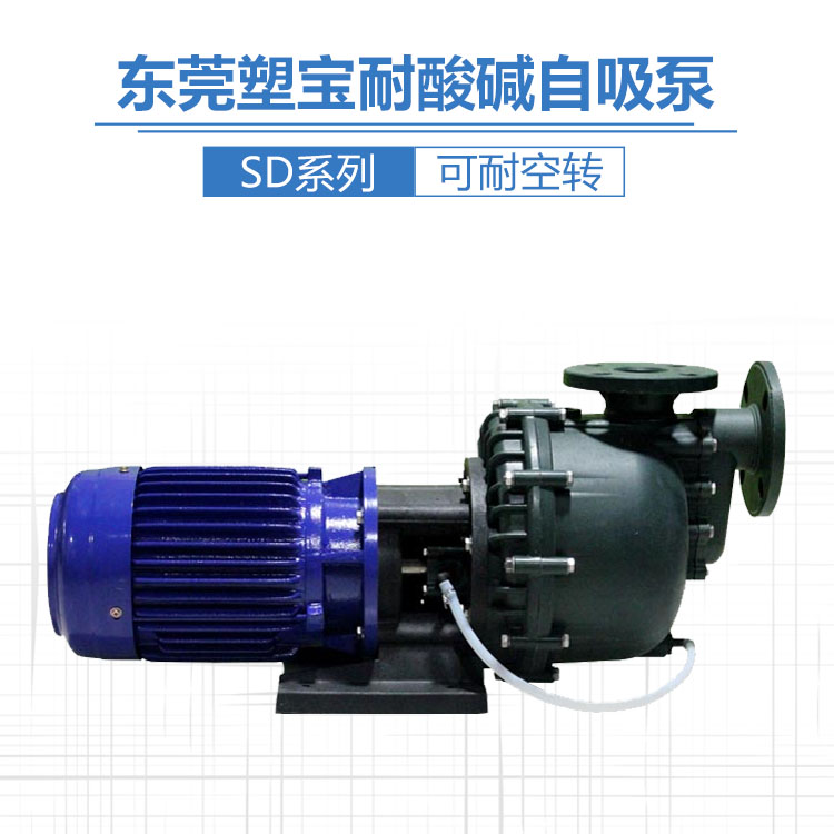 SD型可空转耐酸碱自吸泵